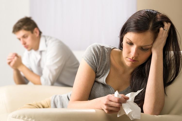 couple getting divorced in Denton County, TX